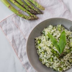 Risotto printanier aux Asperges Risotto printanier aux Asperges
