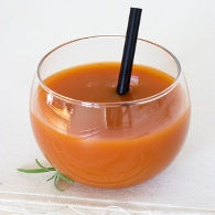 Soupe froide de tomates