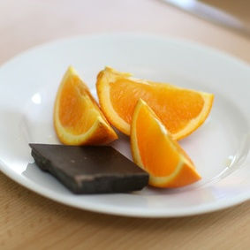 Fondant Chocolat et Orange
