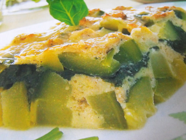 Gratin de courgettes à l'oseille