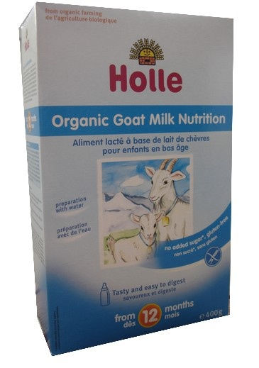 Holle : Aliment lacté à base de lait de chèvres pour enfant en bas âge ( dés 12 mois ) 400g