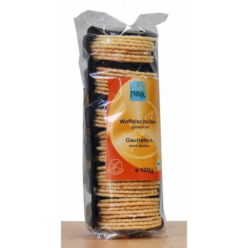 Pural , Gaufrettes Sans gluten 100g