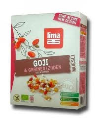 Lima, Goji & graines/zaden Muesli Sans Gluten 300g Lima, Goji & graines/zaden Muesli Sans Gluten 300g