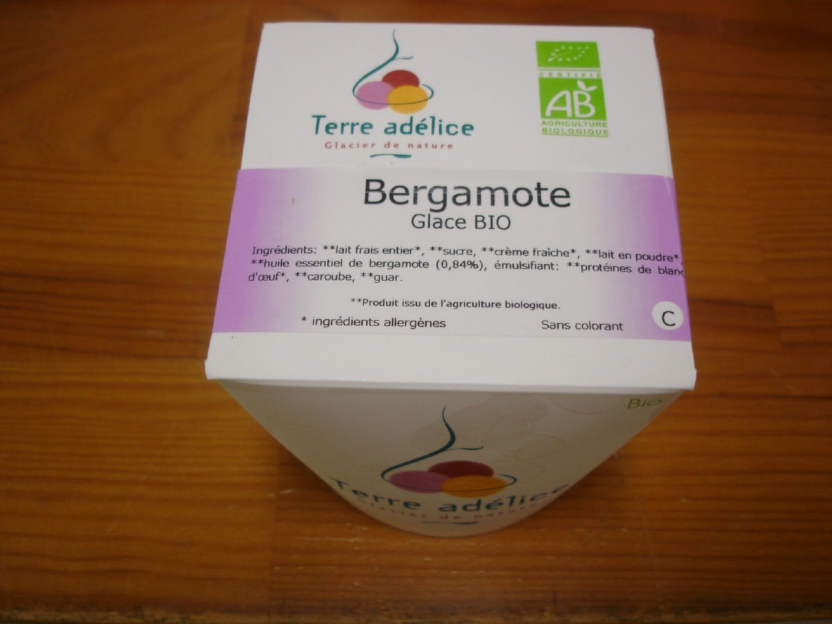 GLACE BERGAMOTE 500 ML
