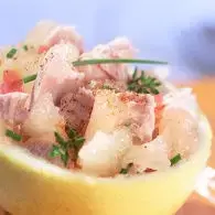 Salade de Pamplemousse au Thon