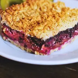 Crumble de Fraises et Nectarines