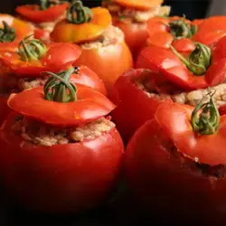 Tomates farcies végétariennes