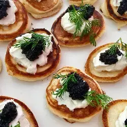 Pâté végétal sur Blinis d'Eléonore