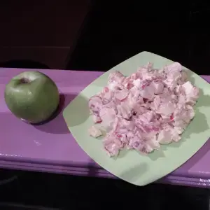 En-cas de Pommes vertes